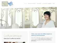 Tablet Screenshot of coiffeur-loiseau-bleu.com
